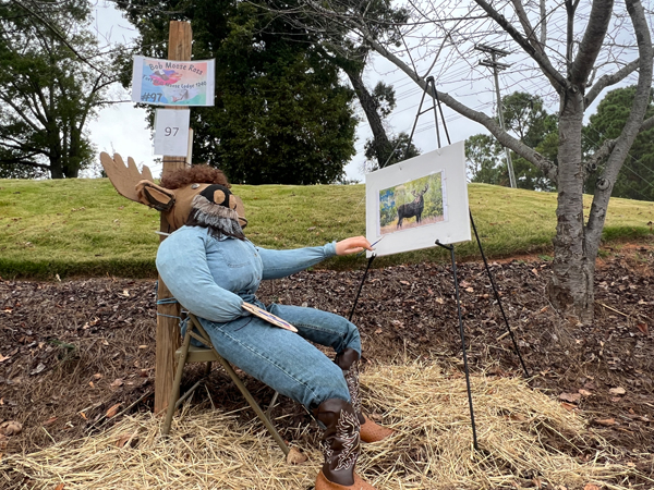 Fort Mill Moose Lodge scarecrow