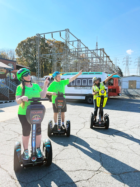 The two RV Gypsies and their guide Alexa