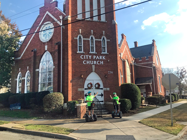 The two RV Gypsies at City Park Church