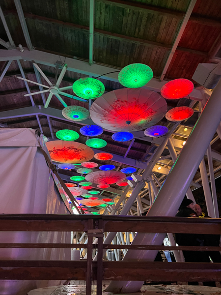 overhead lights