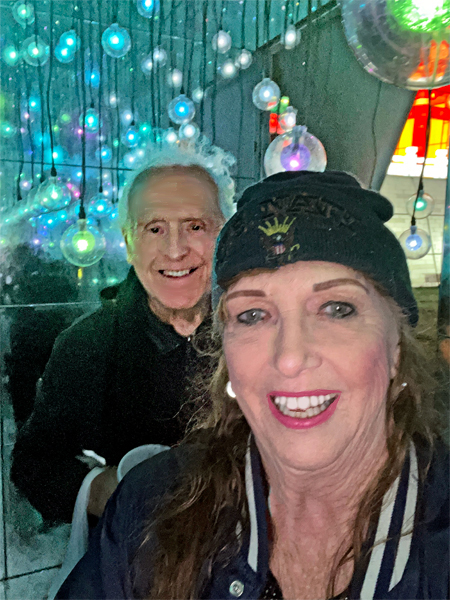 the two RV Gypsies at the Chinese Lantern Festival