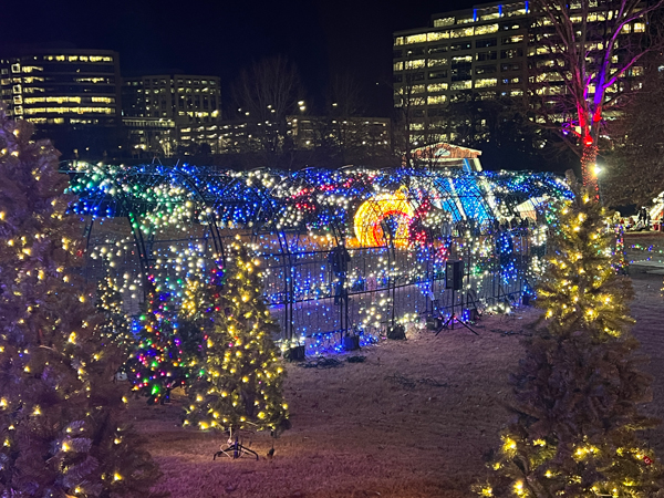 The amazing and ever-changing Tunnel of Lights