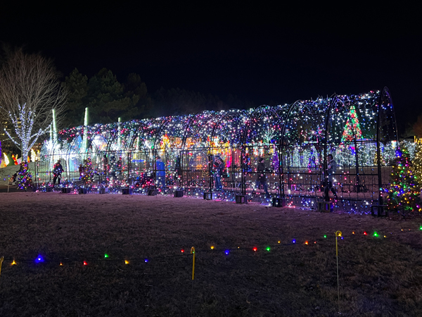 The amazin, and ever-changing Tunnel of Lights