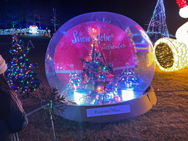 Remember When snow globe