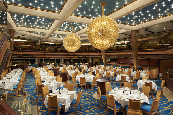 Carnival Sunshine dining room