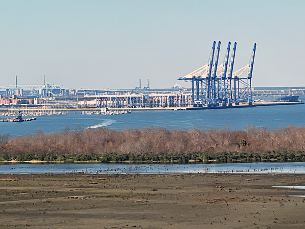 View from the bridge