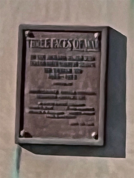 statue sign