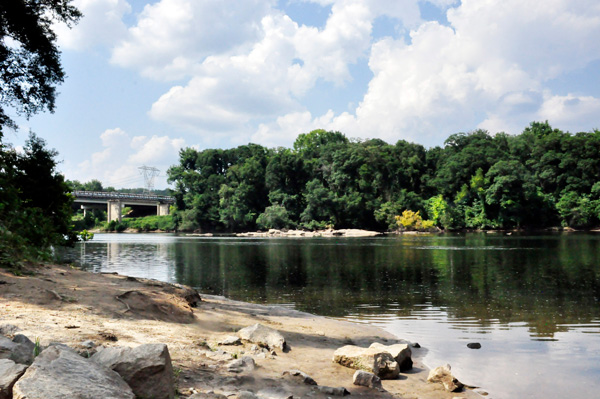 Catawba River behind the Pump House in 2019