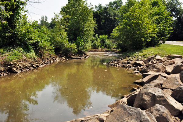 Catawba River behind the Pump House in 2019