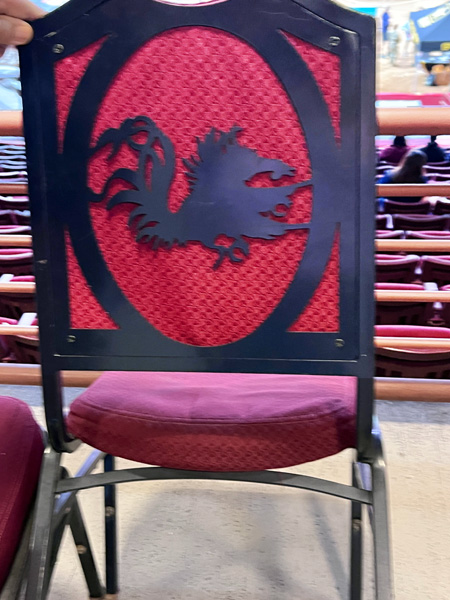 University of SC mascot chair width=