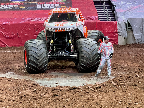 Dalton Widner, winner of the donut competition