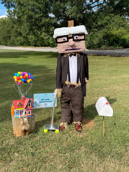 Mr. Carl Fredrickson scarecrow 133