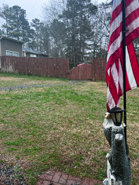 snow in South Carolina