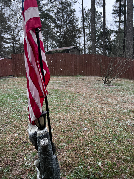 snow in South Carolina