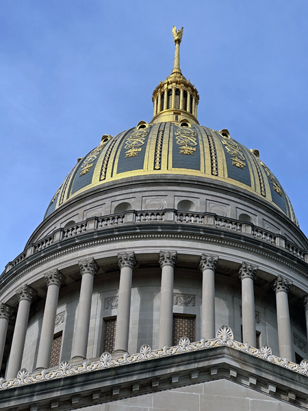 The West Virginia Capitol Building in 2025