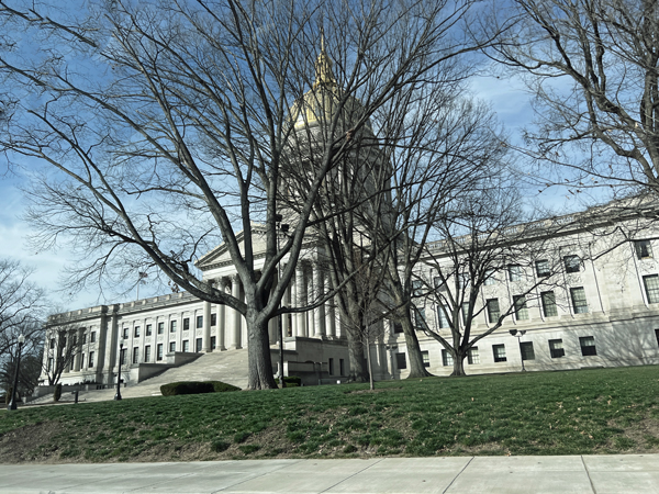 The West Virginia Capitol Building in 2025