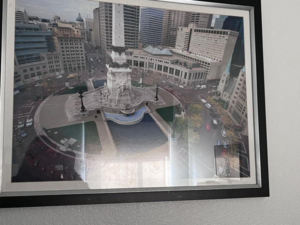 picture in the hotel room