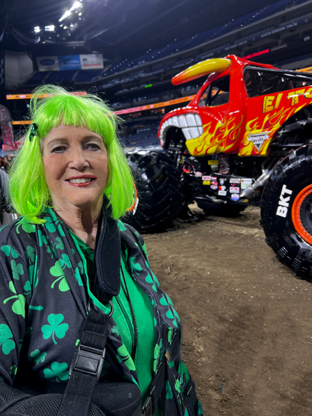 Karen Duquette and El Toro Loco Monster Truck