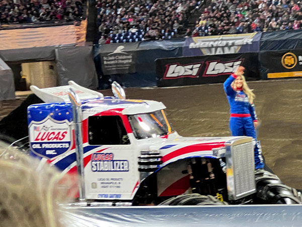 Cynthia Gauthier, driver of Lucas Stabilizer