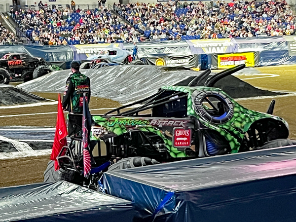 Dalton Widner, driver of Jurassic Attack 