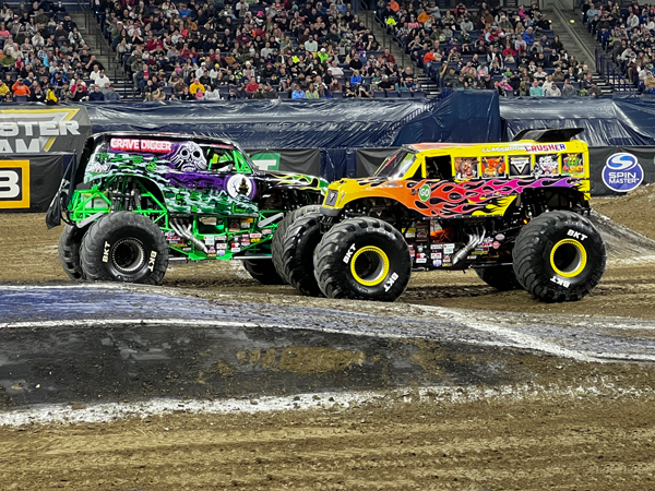 Classroom Crusher vs. Grave Digger