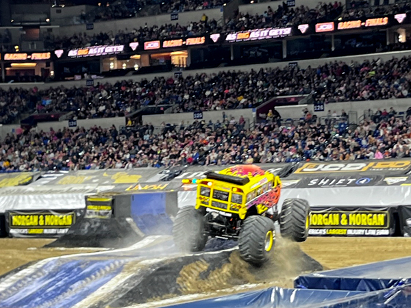 Classroom Crusher on 2 wheel