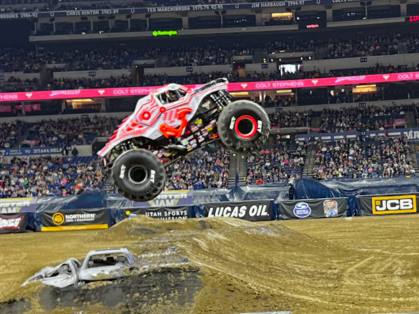 Colt Stephens, driver of ThunderROARus Monster Truck