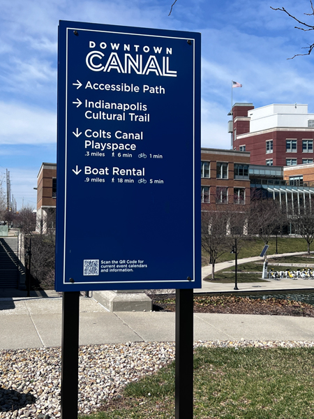 Downtown Canal sign
