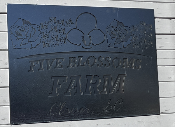 five Blossoms Farm in Clover, SC