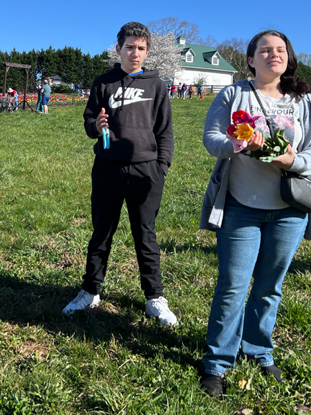 Anthony and his moter, Kristen
