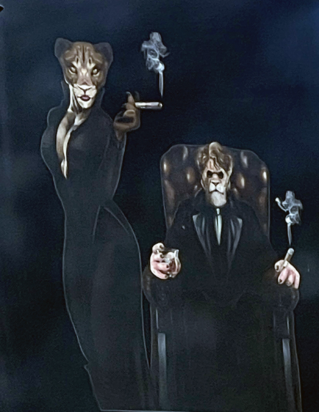 People with Lion heads