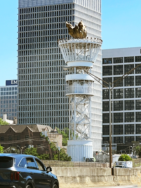 gold torch