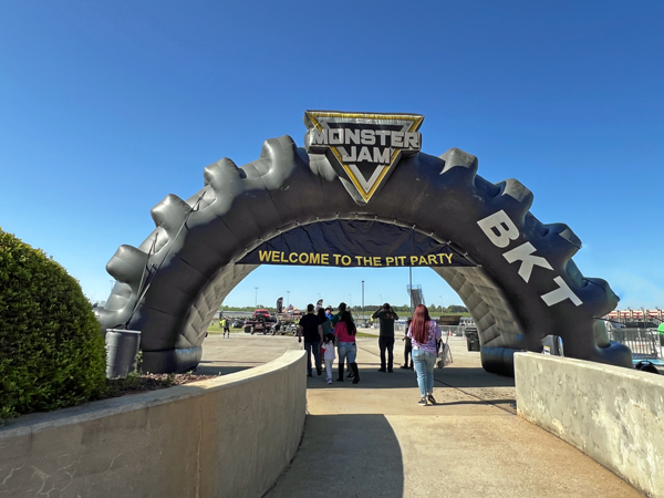 Welcome to the Pit Party entrance