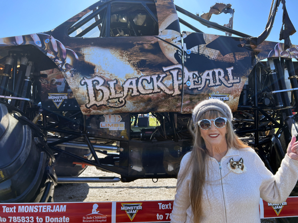Karen Duquette and Black Pearl Monster Truck