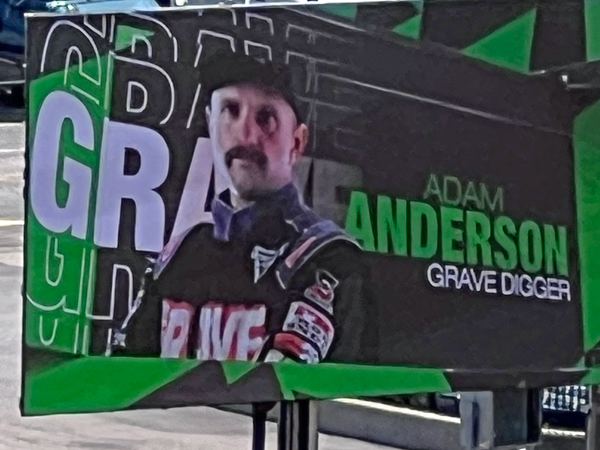 Adam Anderson, driver of Grave Digger
