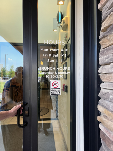 Drift Restaurant hours
