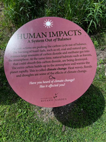 Human Impact sign