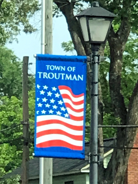 Troutman banner