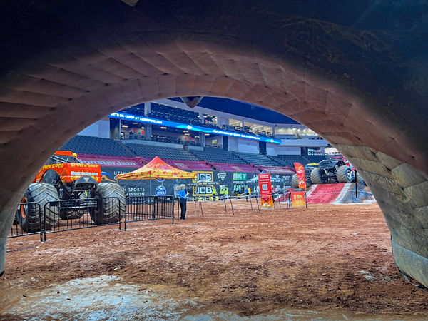 the entry to the Pit Party