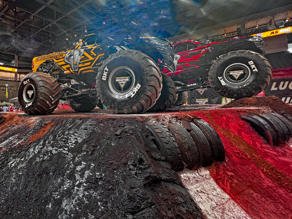 Raminator and Ramdemption Monster Trucks