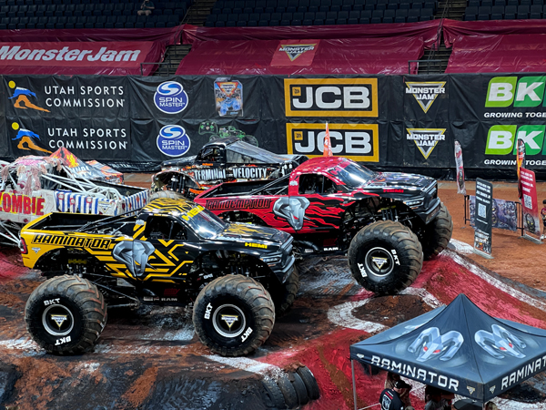 Raminator and Ramdemption Monster Trucks