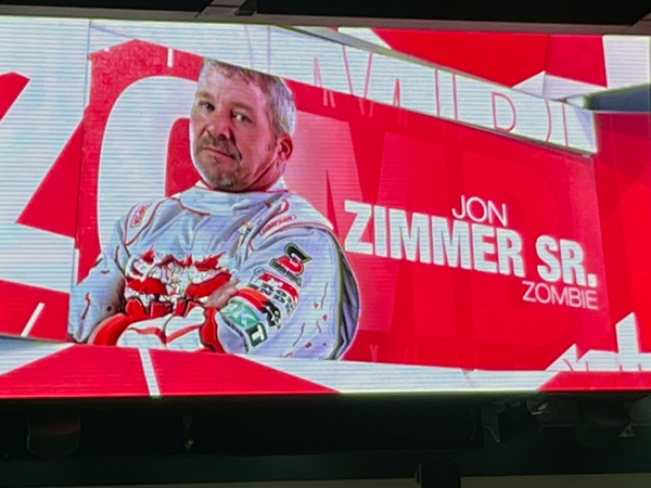 Jon Zimmer Sr. driver of Zombie