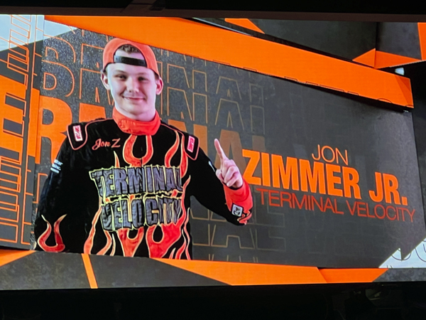 Jon Zimmer Jr. driver of Terminal Velocity