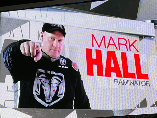 Mark Hall, diver of Raminator Monster Truck