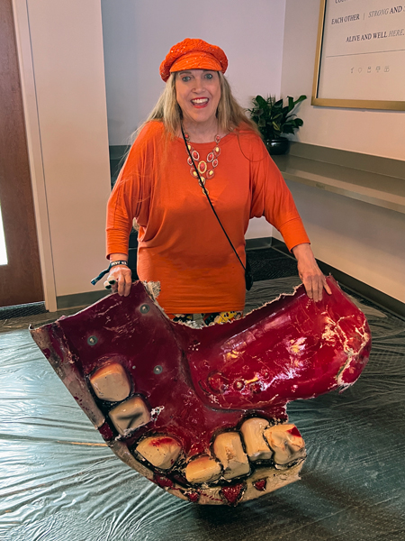 Karen Duquette and the Zombie teeth