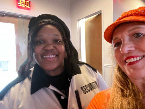 Monster Jam Security and Karen Duquette