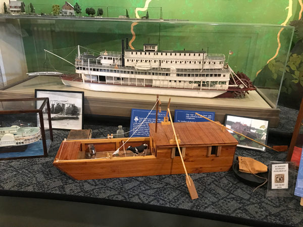 boats in the museum