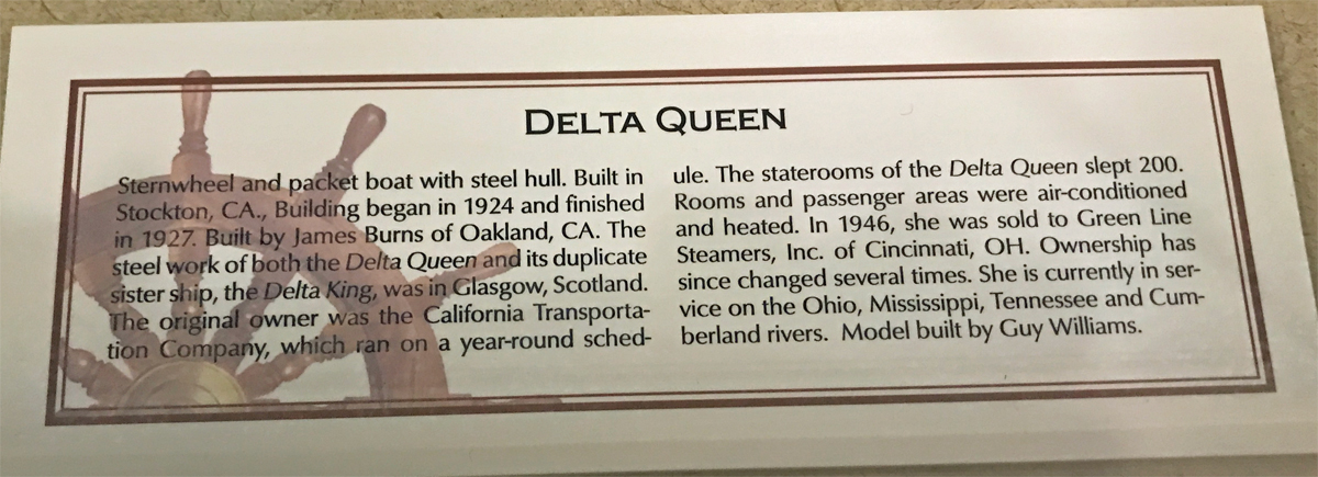 Delta Queen information