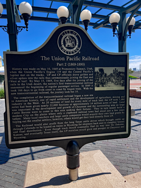 The Union Pacific Railroad  sig