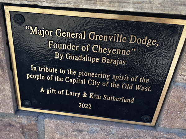 Major General Grenville Dodge sign